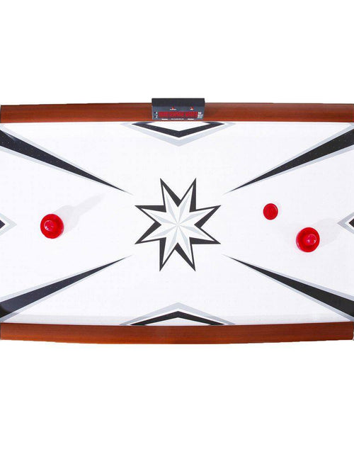 Load image into Gallery viewer, Midtown 6 Ft. Air Hockey Family Game Table W/ Electronic Scoring, High-Powered Blower, Strikers and Pucks
